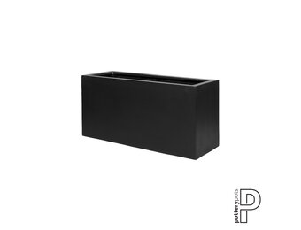 Plantenbak Jort - Zwart (L)80 x (B)30 x (H)40 cm