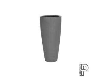 Plantenbak Dax - Grijs Ø37 x (H)80 cm