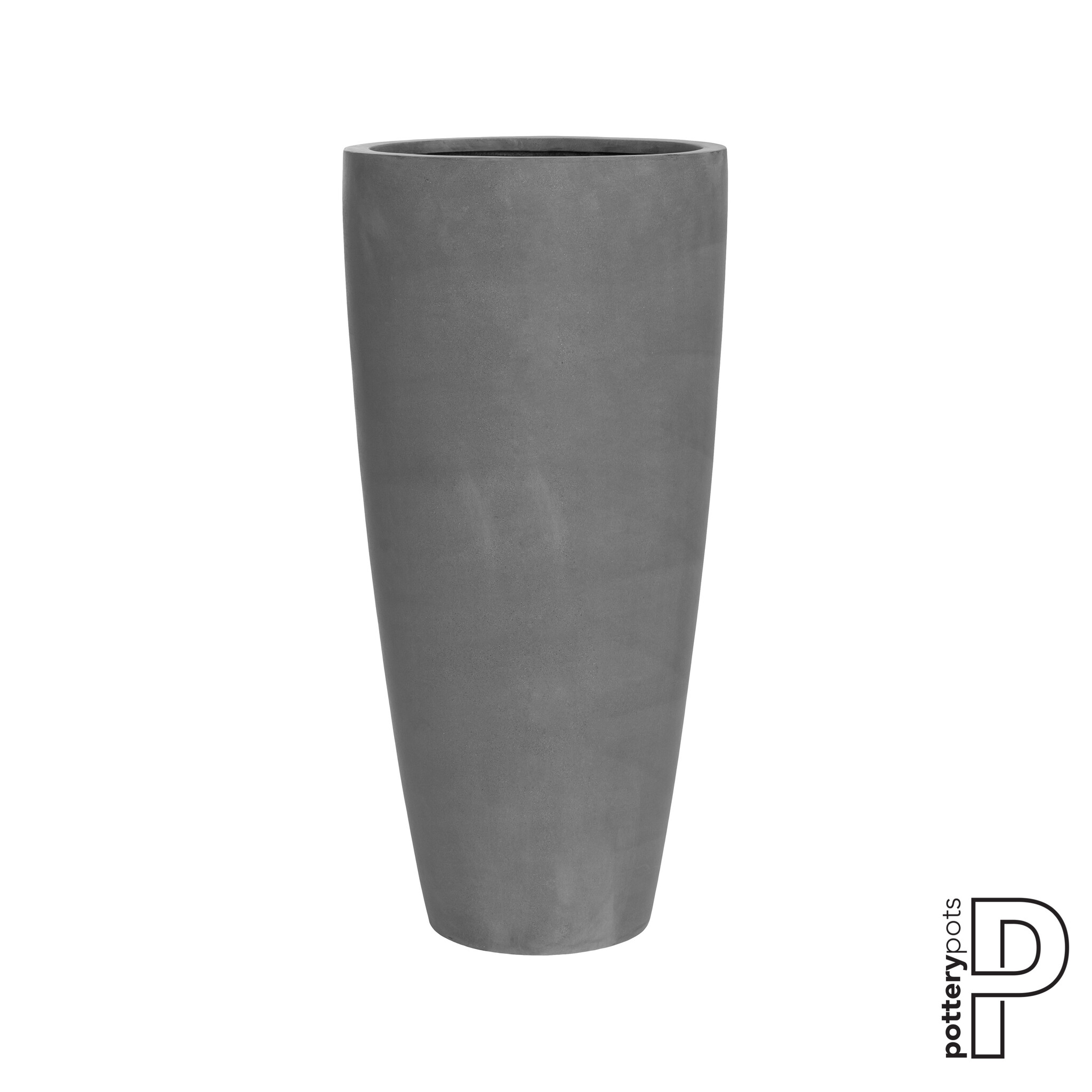 Plantenbak Dax - Grijs Ø47 x (H)100 cm