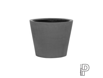 Plantenbak Bucket - Grijs Ø50 x (H)40 cm