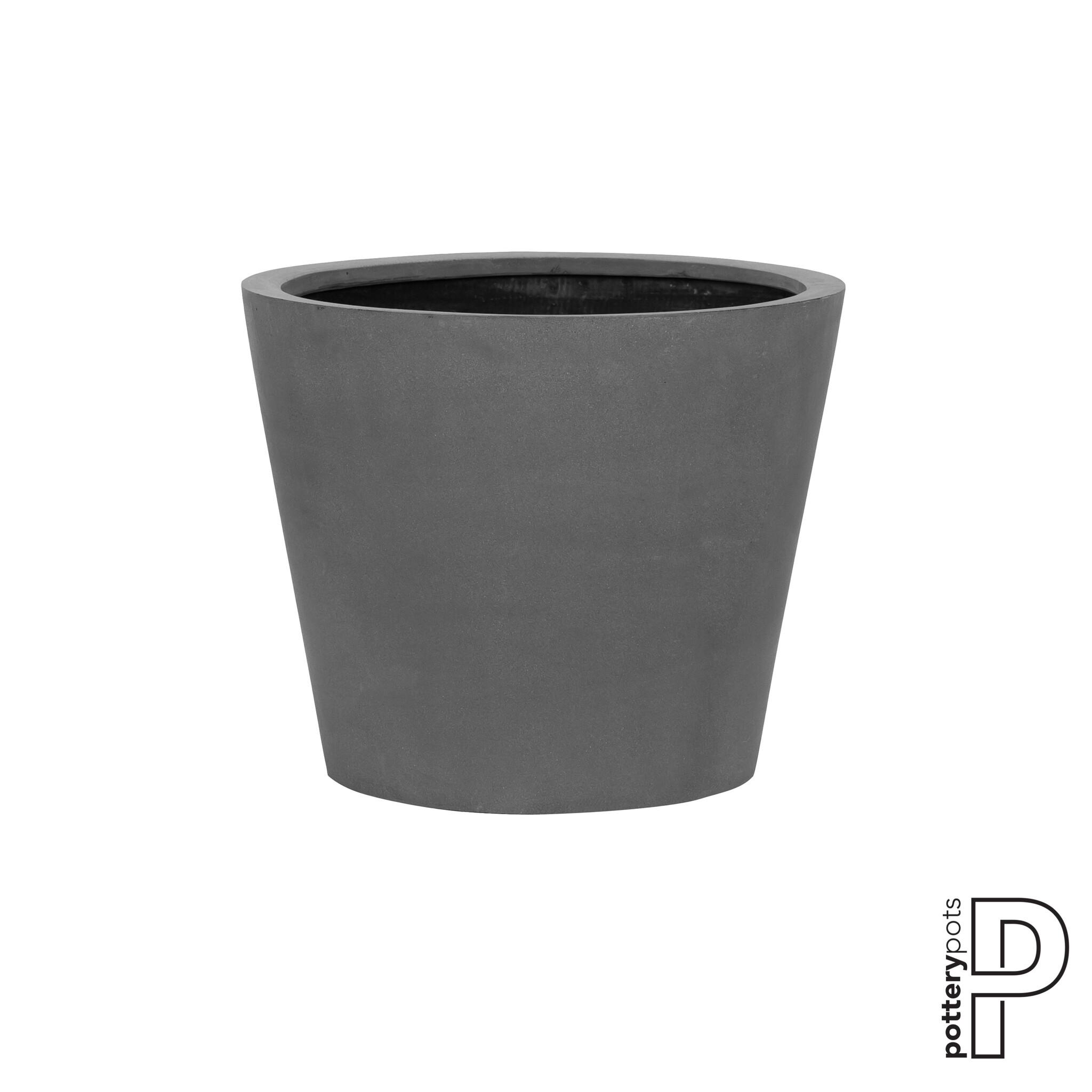 Plantenbak Bucket - Grijs Ø50 x (H)40 cm