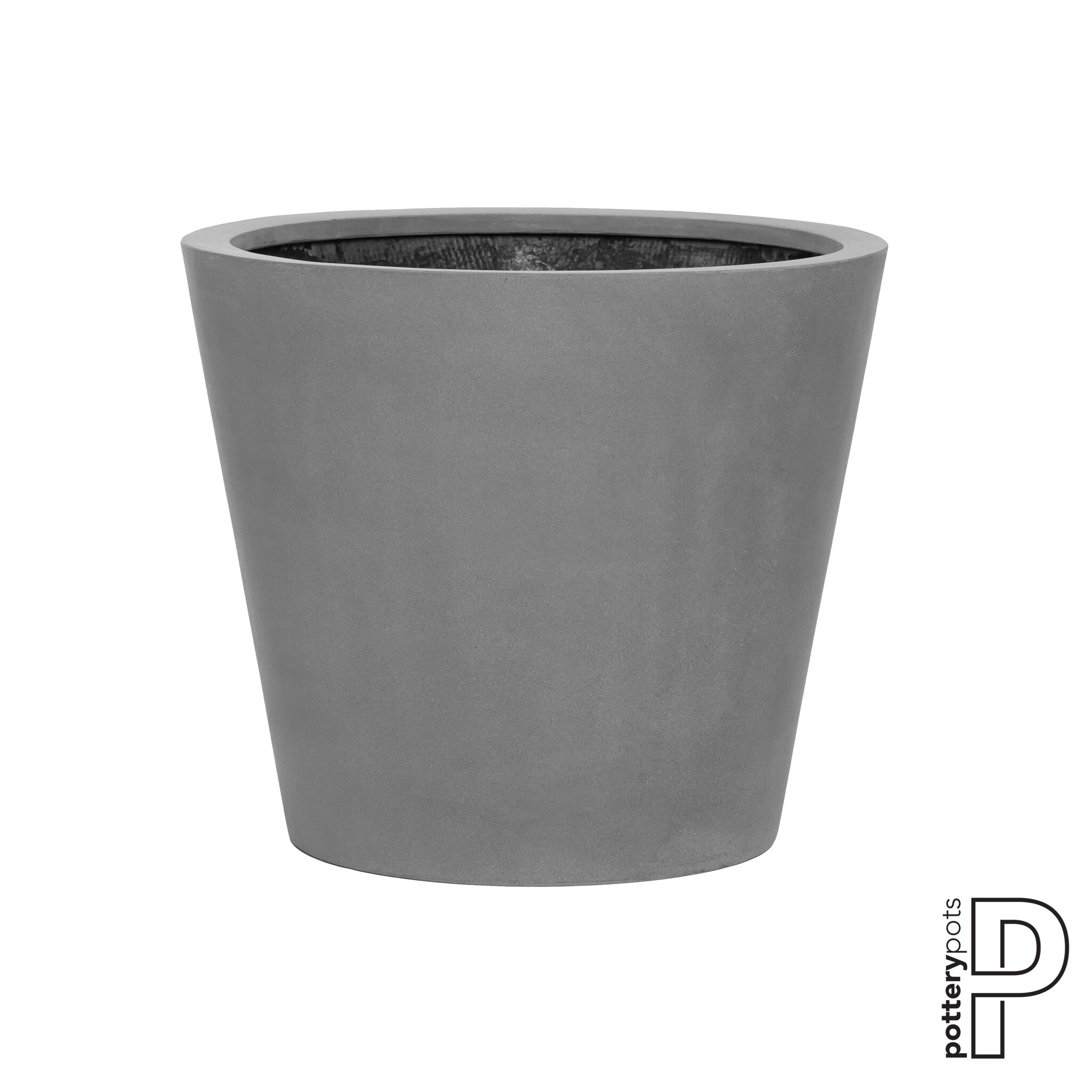 Plantenbak Bucket - Grijs Ø58 x (H)50 cm
