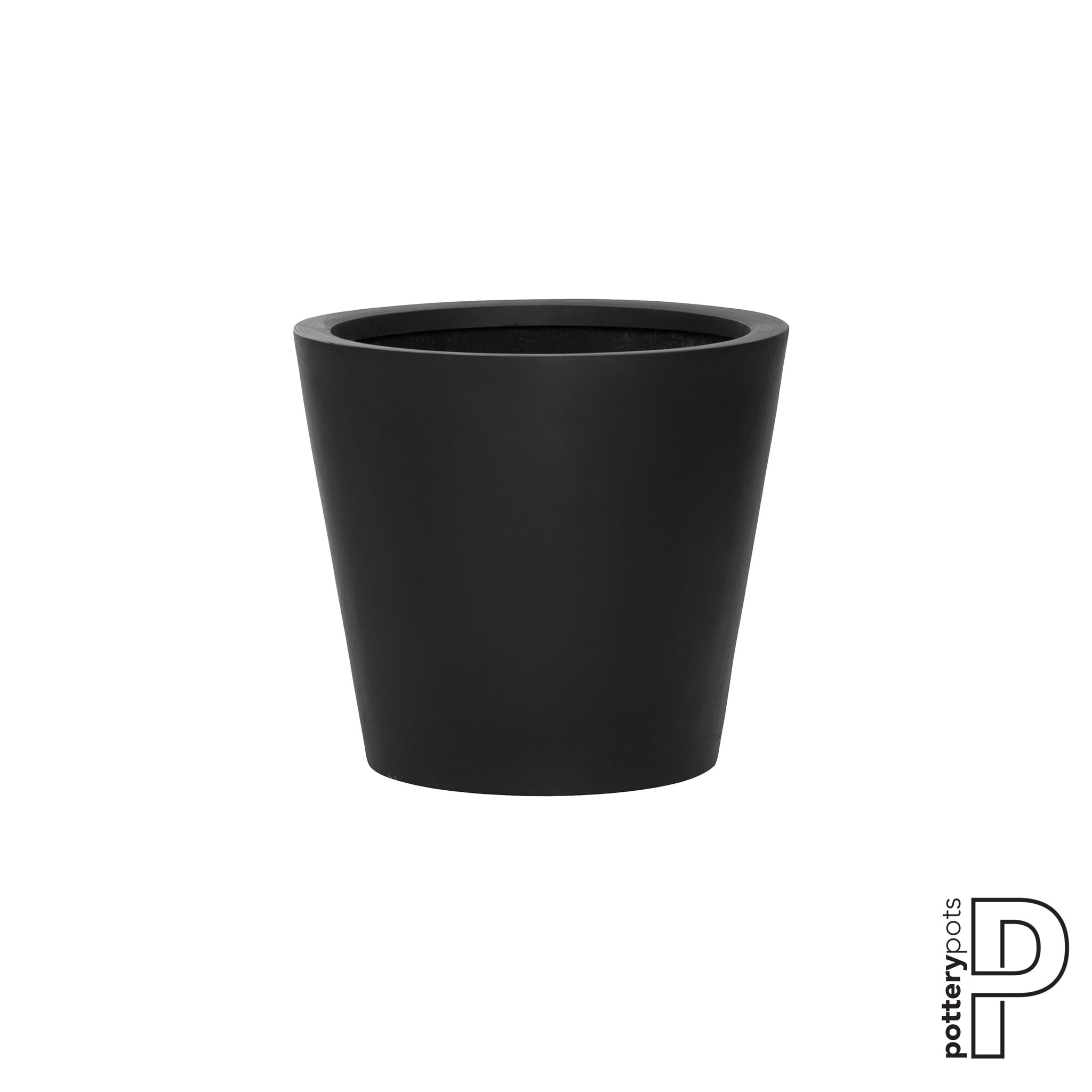 Plantenbak Bucket - Zwart Ø40 x (H)35 cm