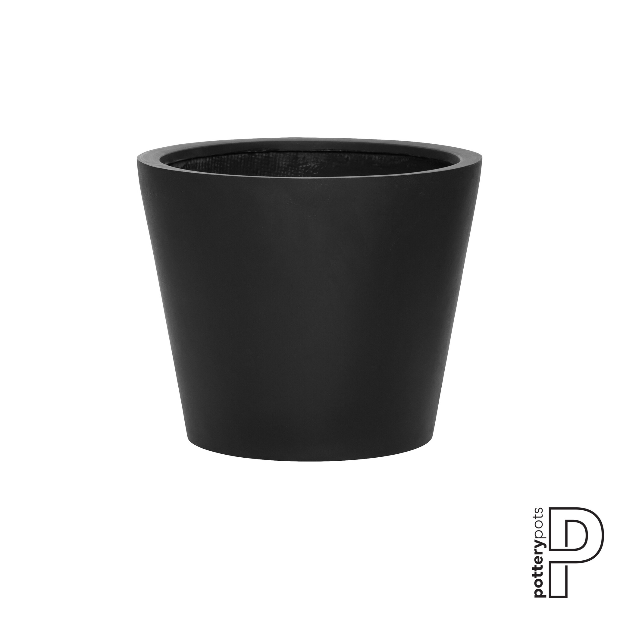 Plantenbak Bucket - Zwart Ø50 x (H)40 cm
