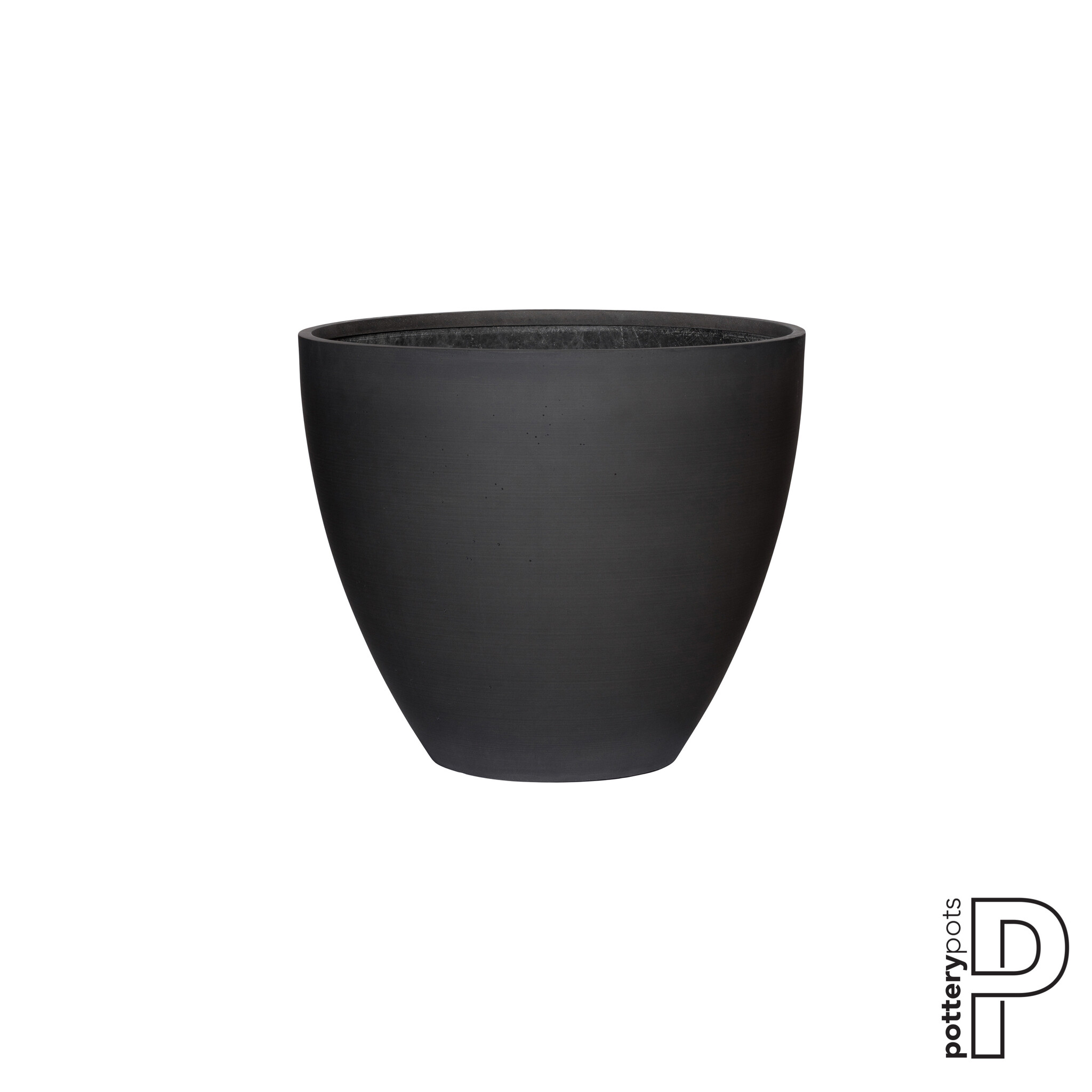 Plantenbak Jesslyn - Zwart Ø42 x (H)36 cm