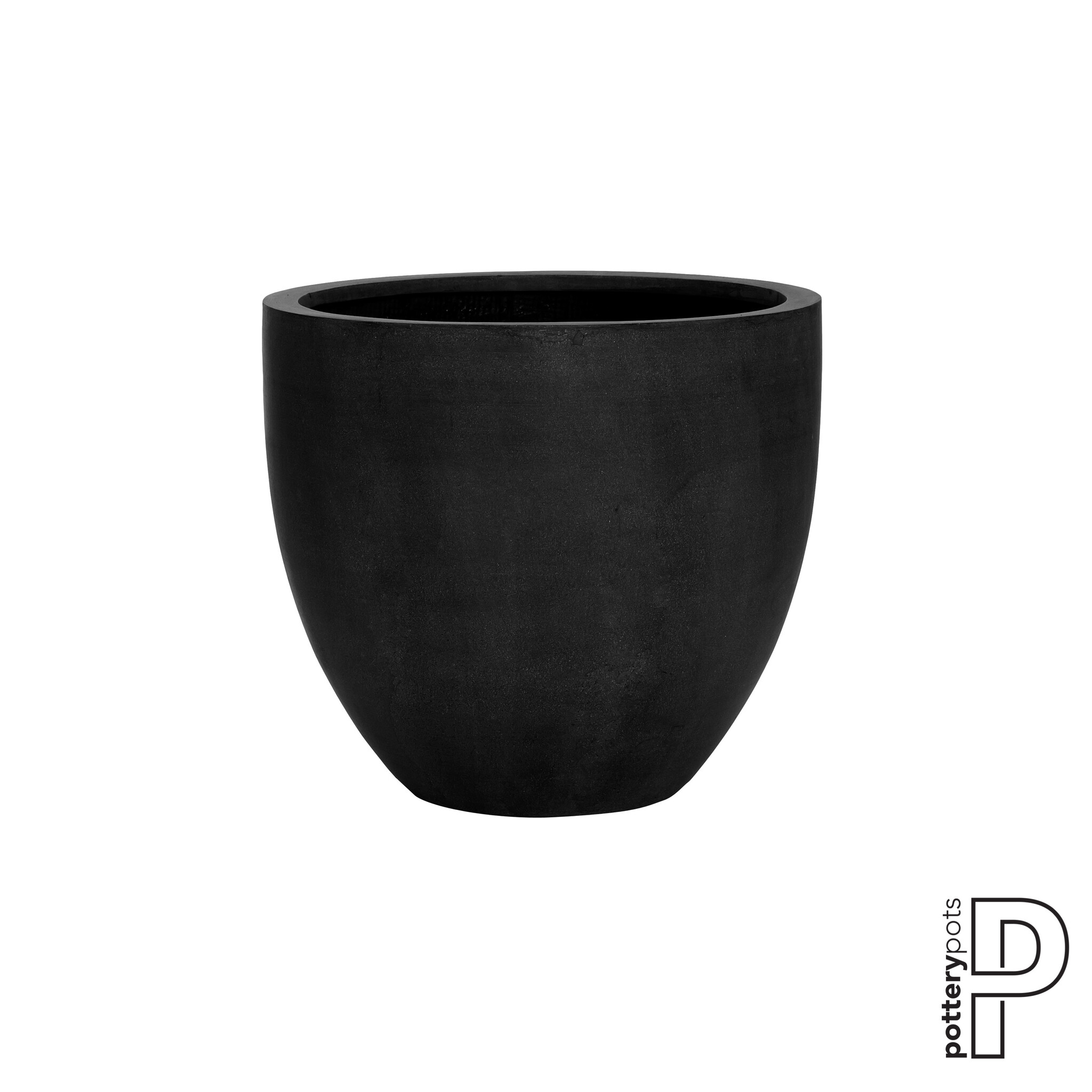 Plantenbak Jesslyn - Zwart Ø50 x (H)44 cm