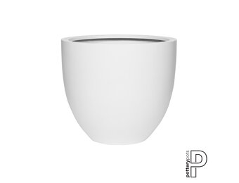 Plantenbak Jesslyn - Mat wit Ø60 x (H)52 cm