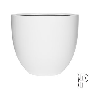 Plantenbak Jesslyn - Mat wit Ø70 x (H)61 cm