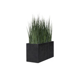 Plantenbak Jort - Middernacht zwart (L)100 x (B)40 x (H)50 cm