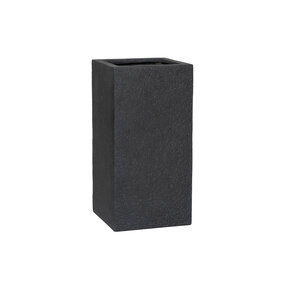 Plantenbak Bouvy - Middernacht zwart (L)30 x (B)30 x (H)60 cm