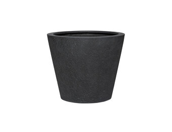 Plantenbak Bucket - Middernacht zwart Ø40 x (H)35 cm