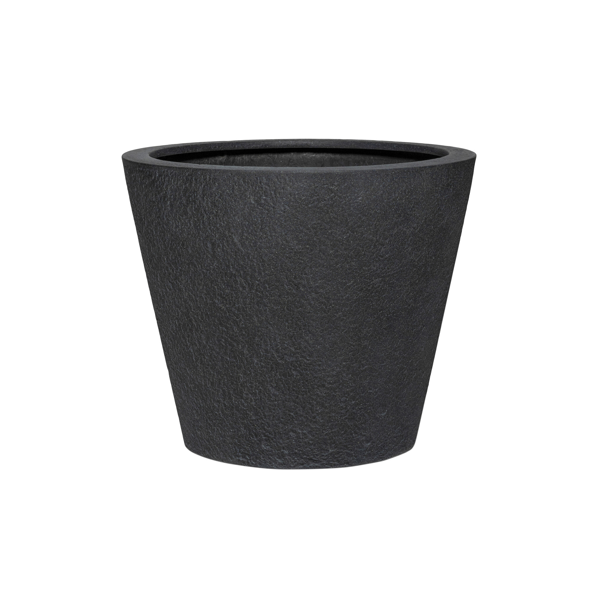 Plantenbak Bucket - Middernacht zwart Ø40 x (H)35 cm
