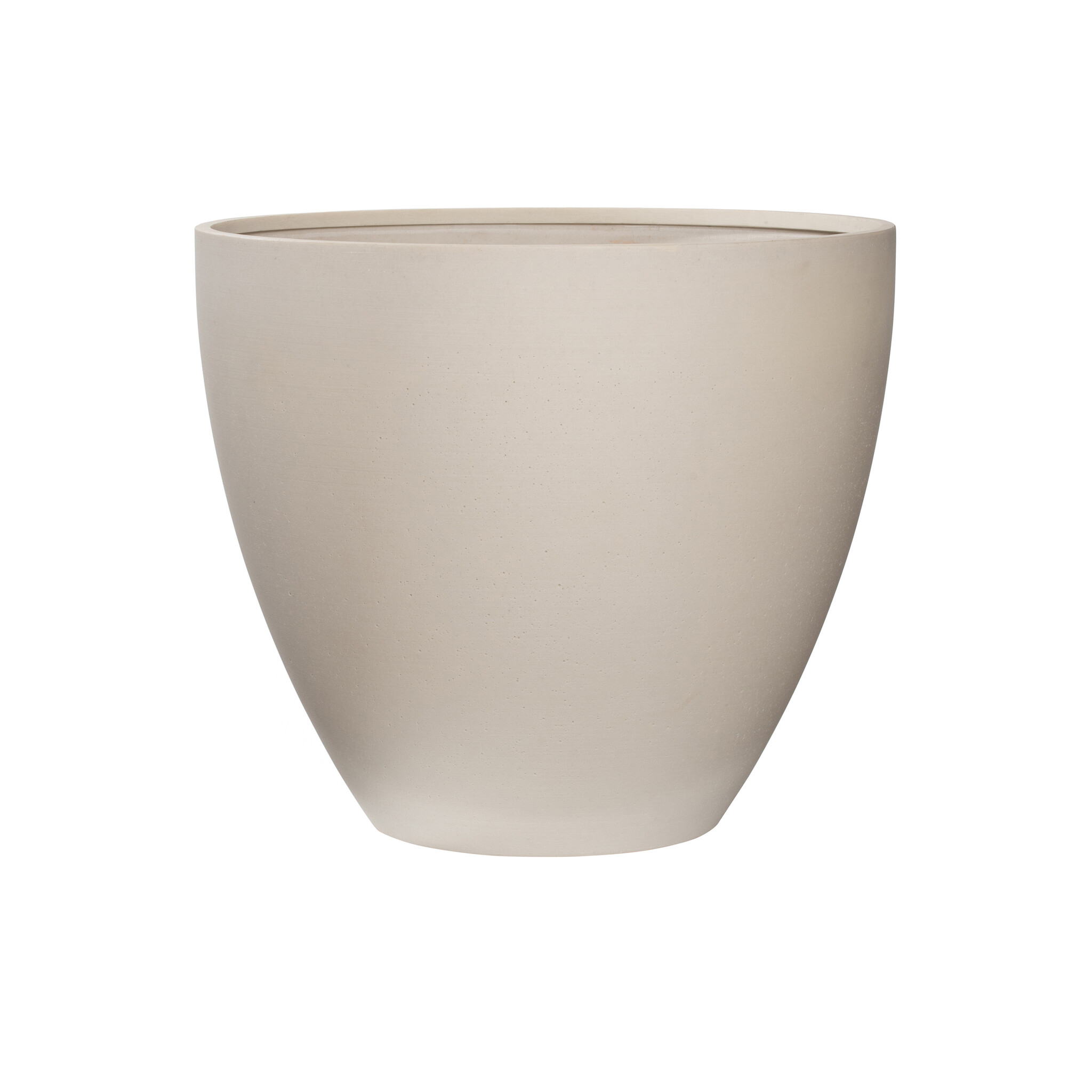 Plantenbak Jesslyn - Naturel wit  Ø60 x (H)52 cm