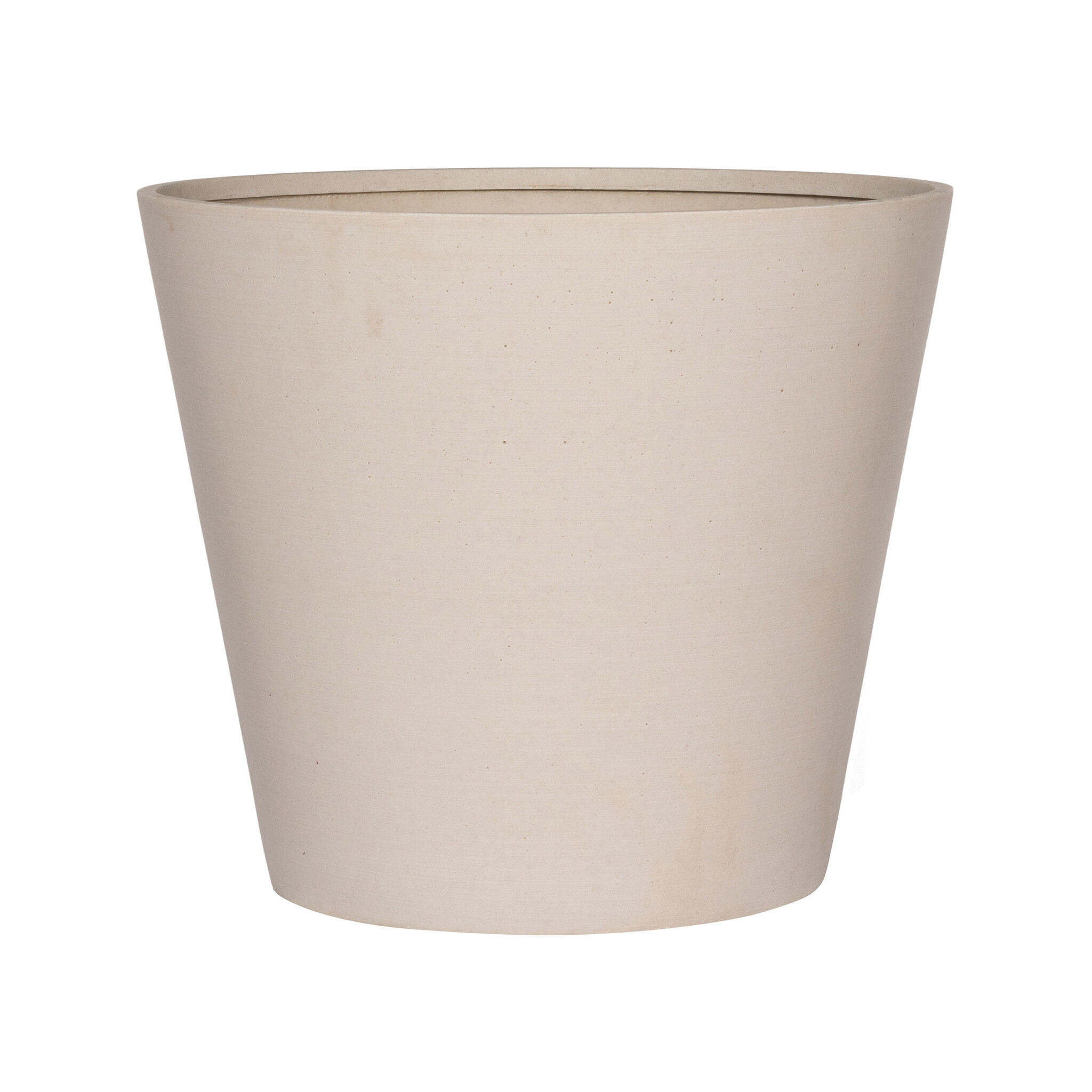 Plantenbak Bucket - Naturel wit  Ø58 x (H)50 cm