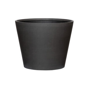 Plantenbak Bucket - Vulkaan zwart  Ø50 x (H)40 cm
