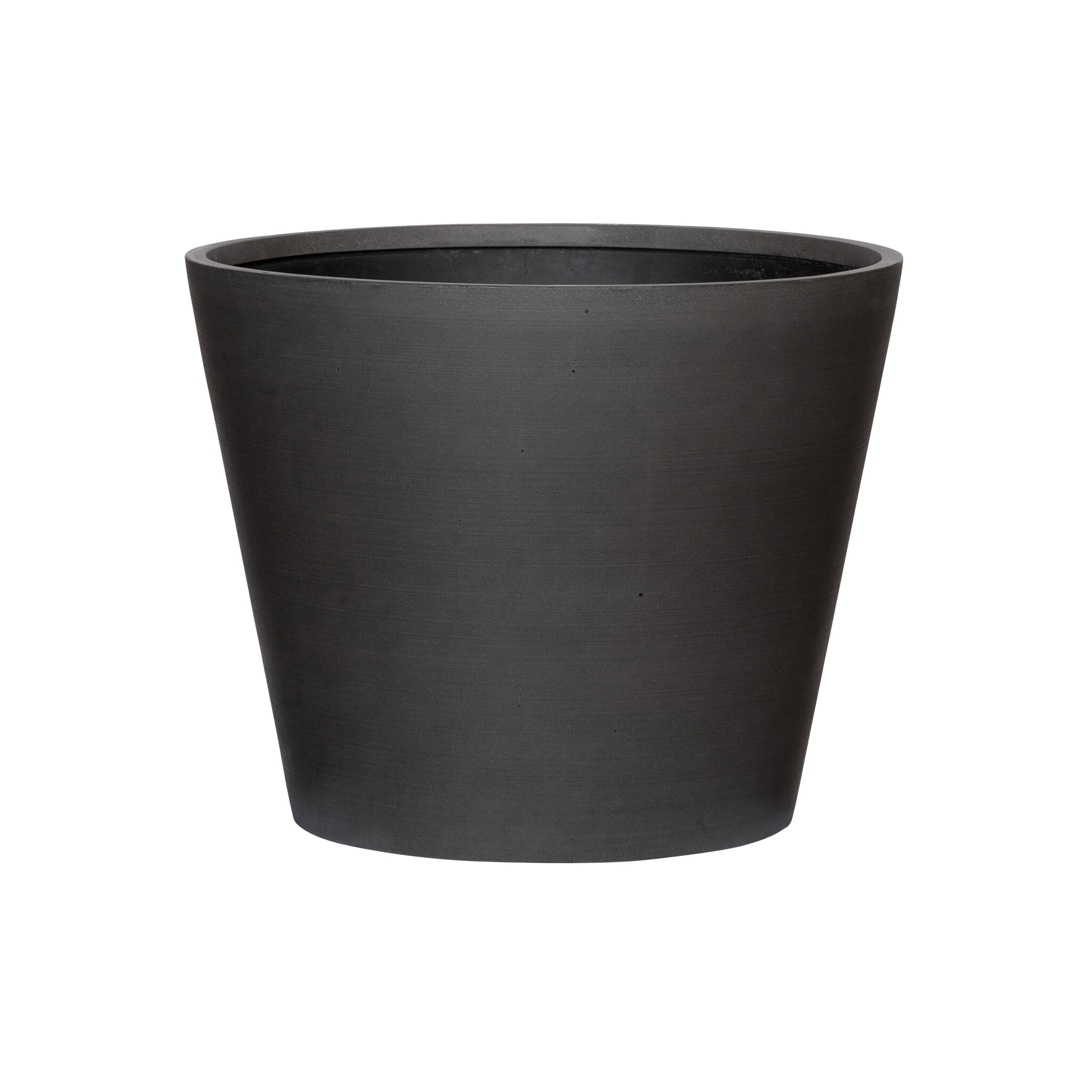 Plantenbak Bucket - Vulkaan zwart  Ø50 x (H)40 cm