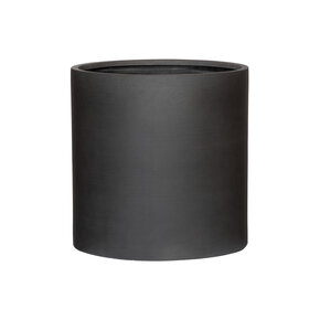 Plantenbak Max - Vulkaan zwart  Ø42,5 x (H)42,5 cm