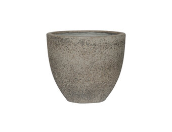 Plantenbak Jesslyn - Grijs Ø33 x (H)29 cm