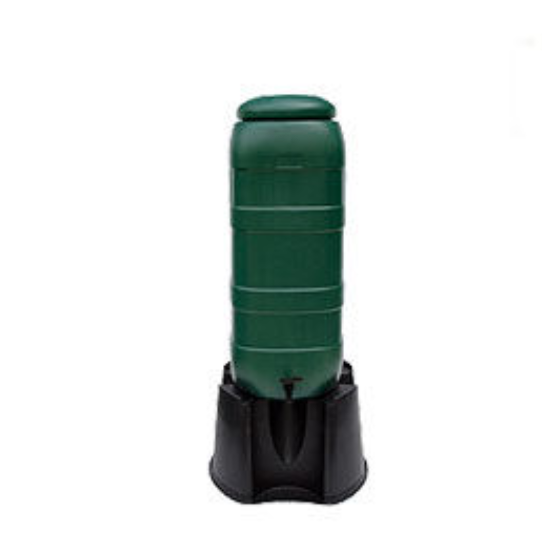 BeGreen Regenton mini compleet - 100L - Groen - Met gratis voet!