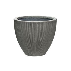 Plantenbak Jesslyn - Verticaal donker grijs Ø41,5 x (H)34,5 cm