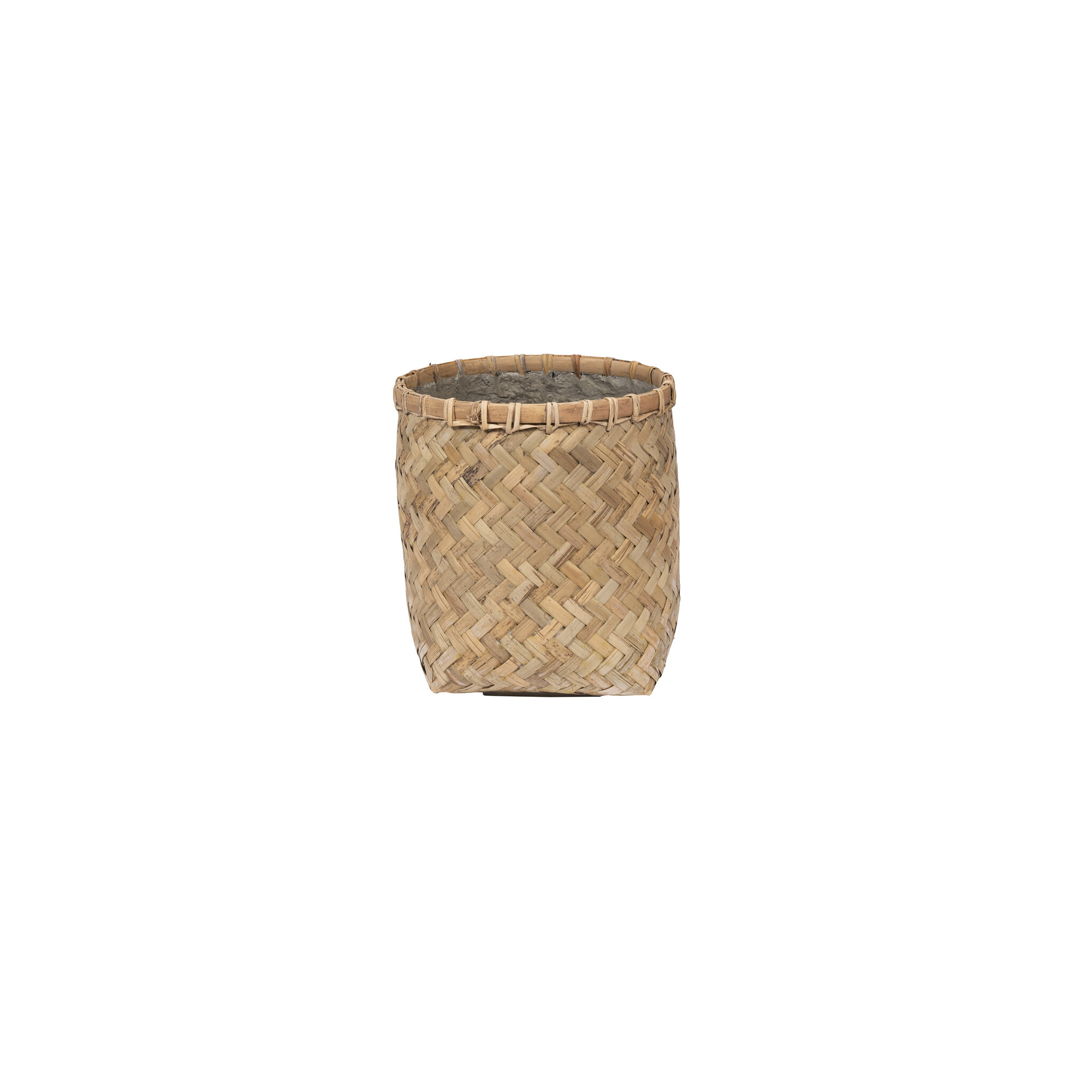 Plantenbak Zayn - Bamboe Ø31,5 x (H)33 cm