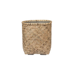 Plantenbak Zayn - Bamboe Ø48 x (H)53 cm