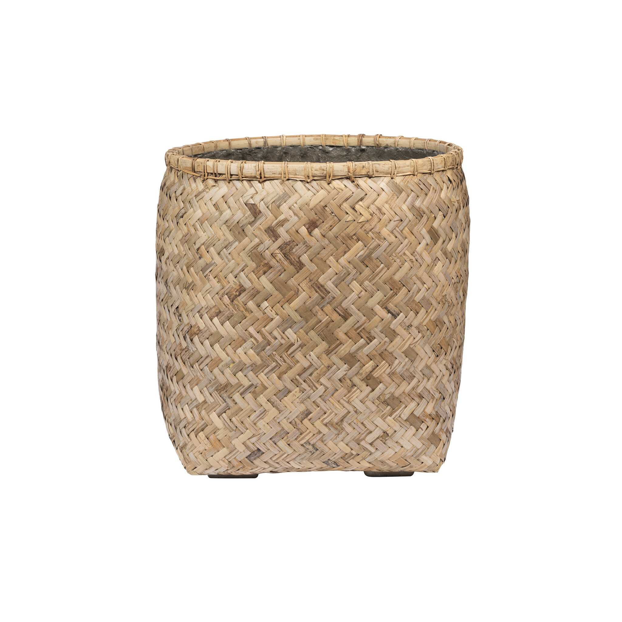 Plantenbak Zayn - Bamboe Ø55 x (H)60 cm