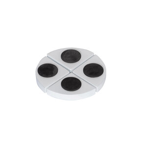 Potvoet Essential - Mat wit