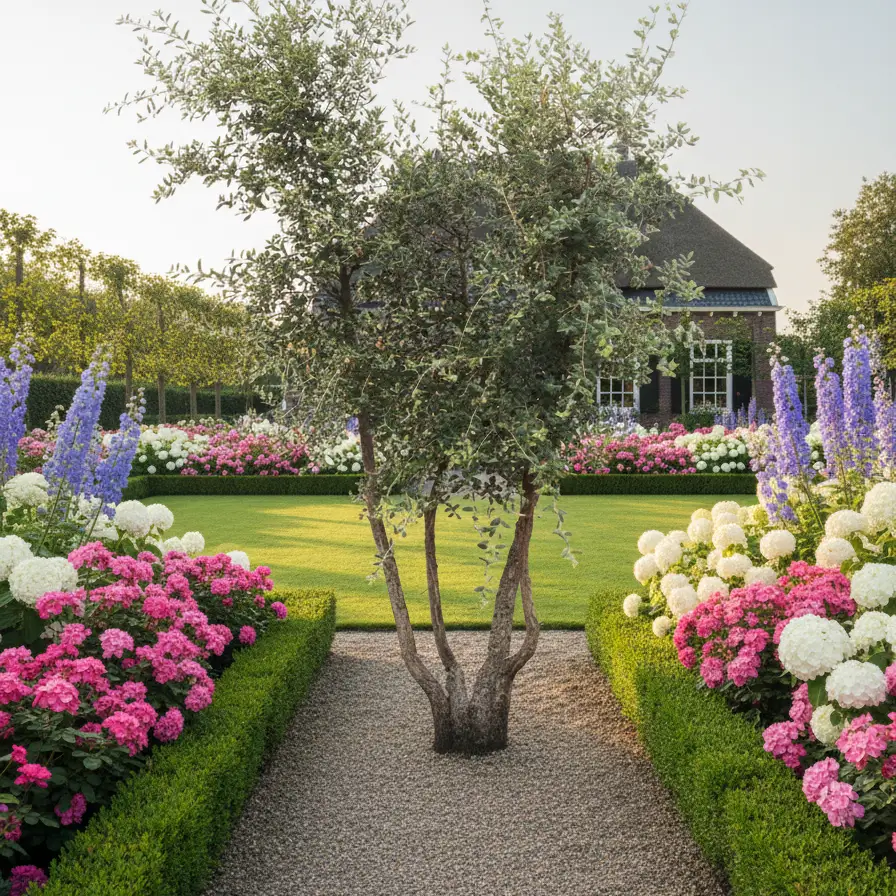 Steeneik - Quercus Ilex - meerstammig wilde vorm