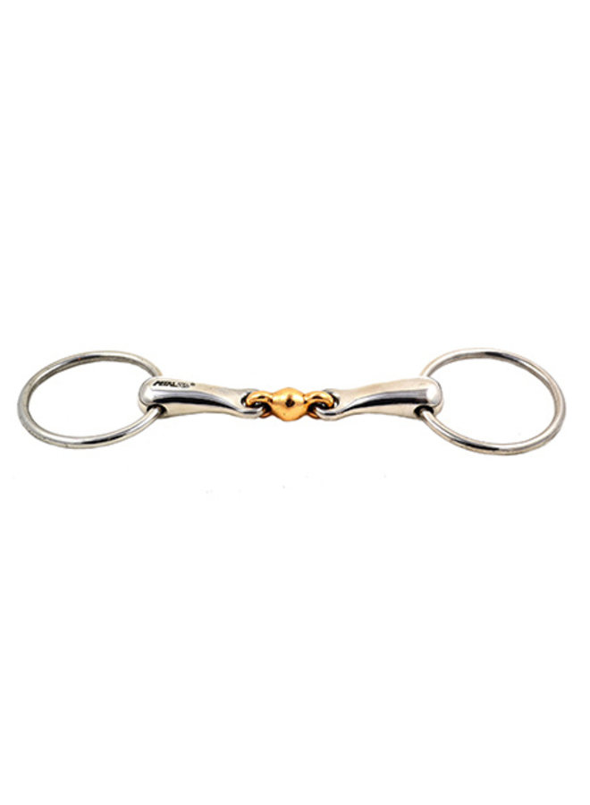 Loose Ring Double Jointed Round Copper Link - 20mm