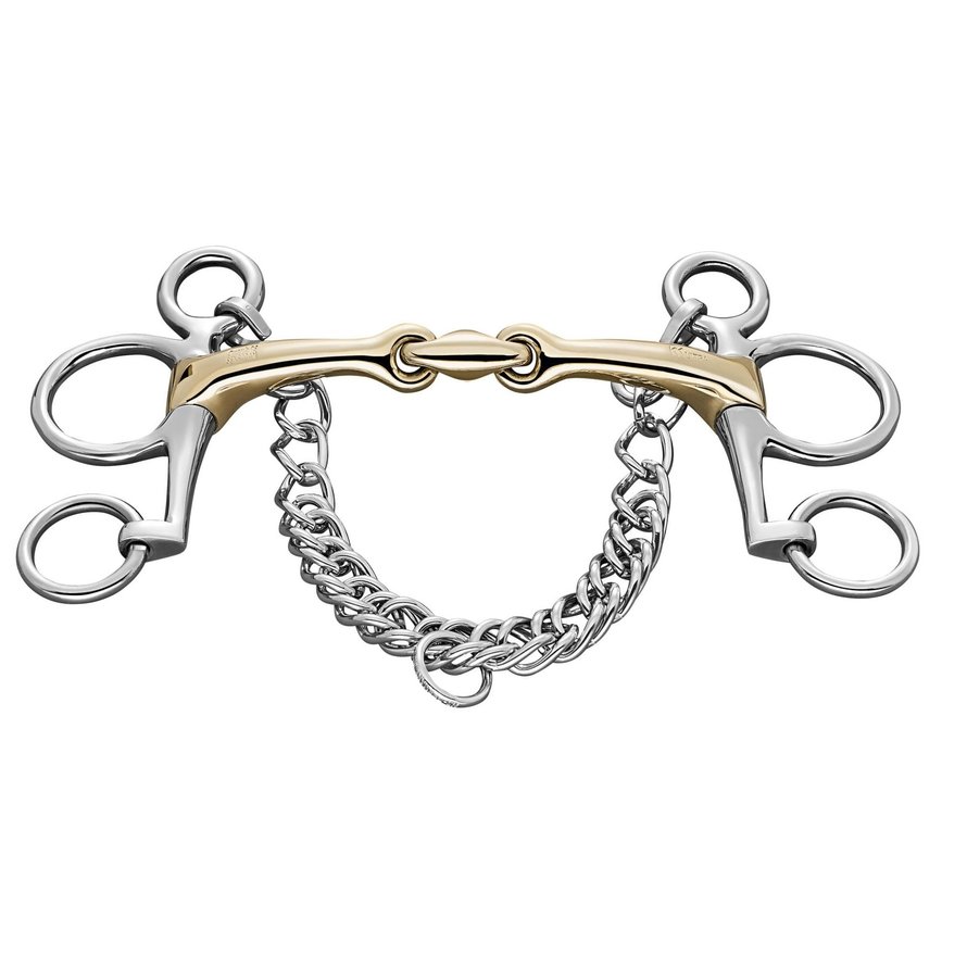 Baby Pelham dubbel gebroken