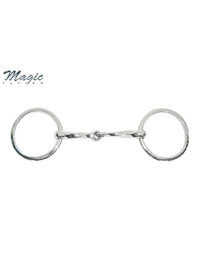 Large loose ring magic system slow twist