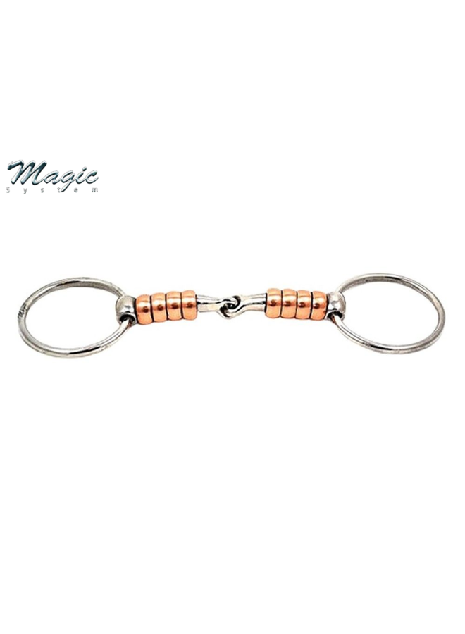 Magic System Loose Ring With Copper Rollers - Cherry Roller
