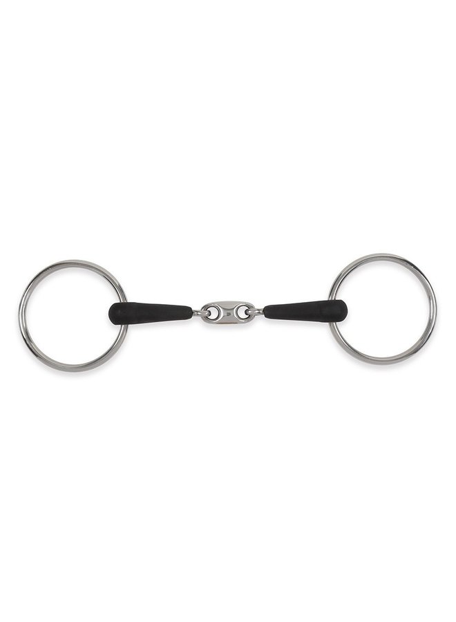 EquiKind Loose Ring Double Jointed - Peanut Link