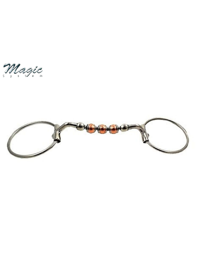 Magic System Loose Ring With Copper Links. 13,5 cm