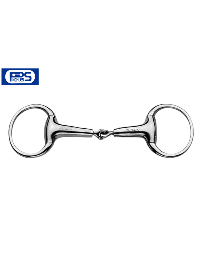 Eggbutt Single Jointed Hollow Pinchless - 21mm