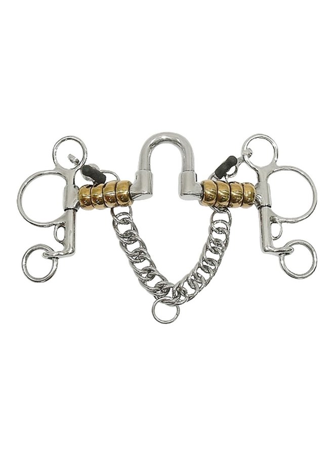 Baby Pelham Correction With Copper Rollers - 21mm