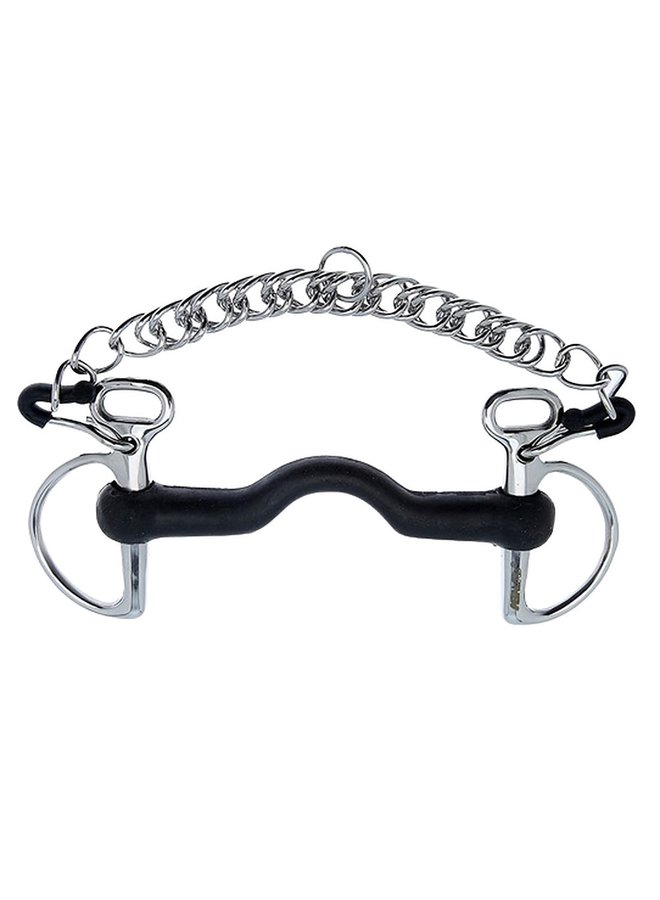 Kimblewick Rubber Port - 18mm