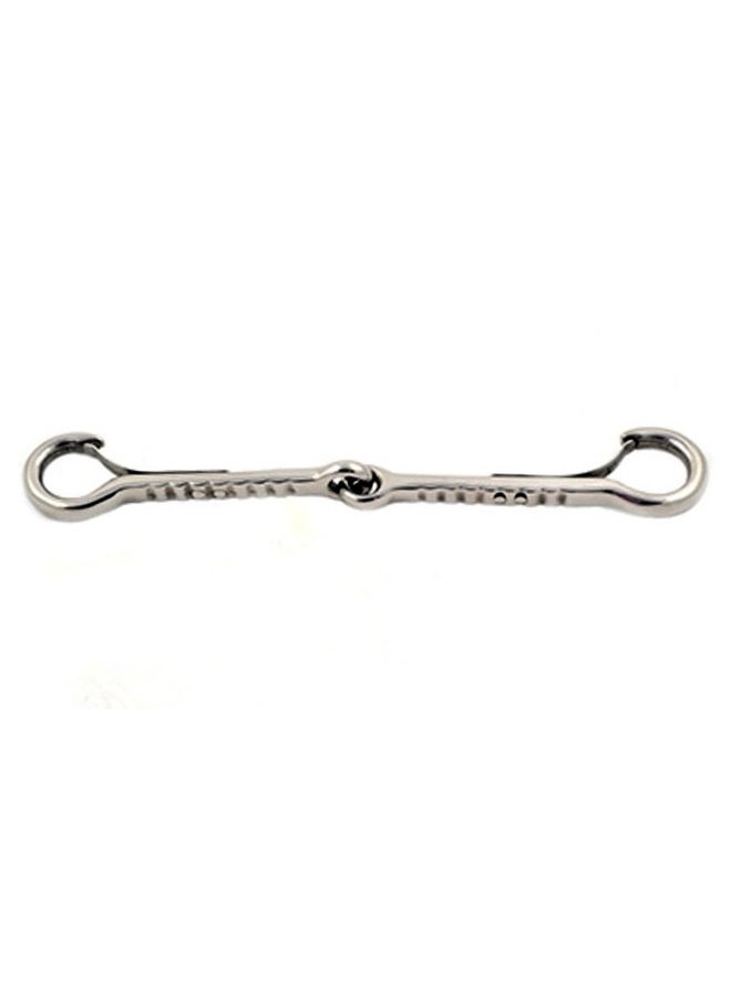 Double Clip Bradoon Ribbed - 5mm