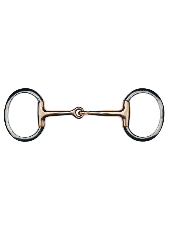 Olivenkopfgebiss Einfach Gebrochen Kupfer - 16 mm