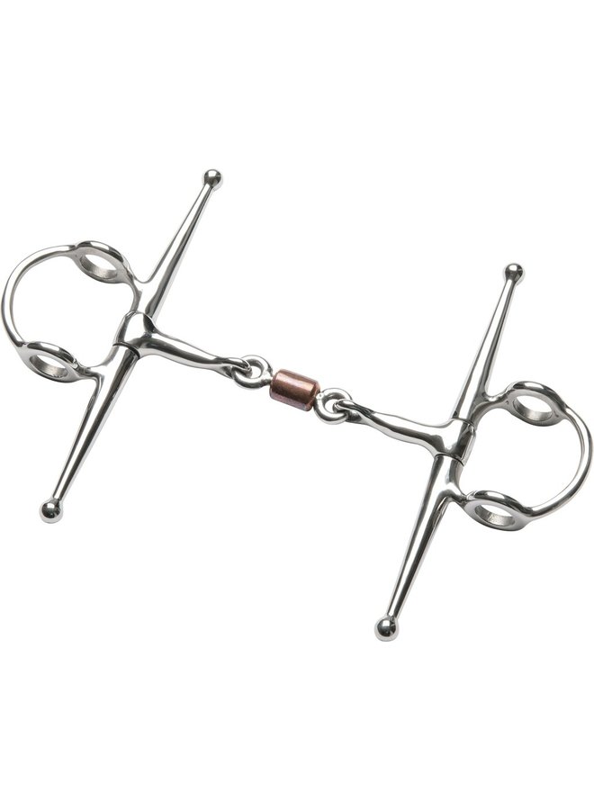 Full Cheek Gag Double Jointed Copper Roller - 13mm