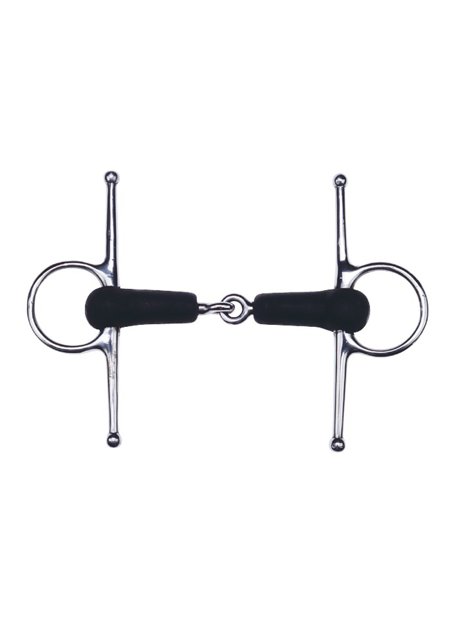 Full Cheek Single Jointed Rubber - 21mm