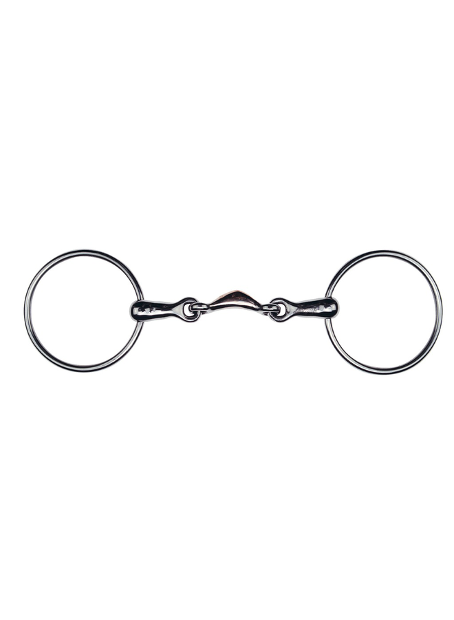 Loose Ring Double Jointed Copper Moon Link - 16mm