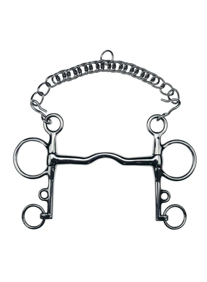 Pelham Straight With Low Port - 14mm