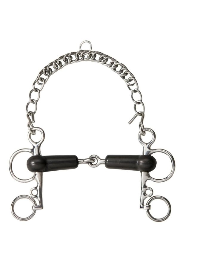 Baby Pelham Rubber Jointed - 21mm