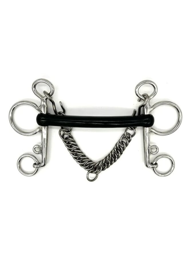 Pelham Vulcanite Mullen - 18mm