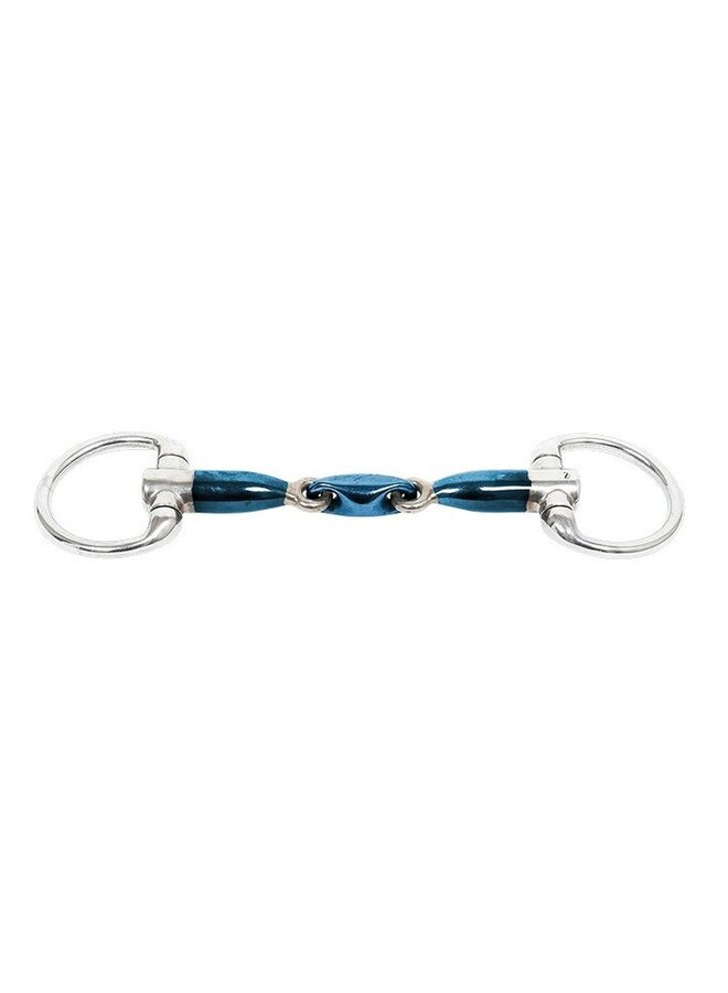 Sweet Iron Olivenkopf Unterlegtrense Doppelt Gebrochen 16mm