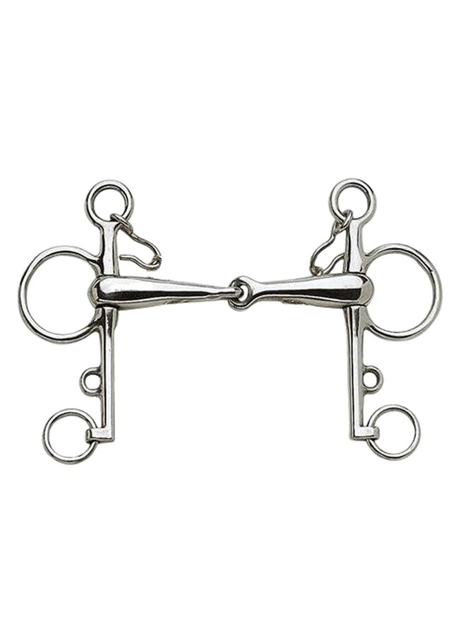 Pelham Einfach Gebrochen 16 mm