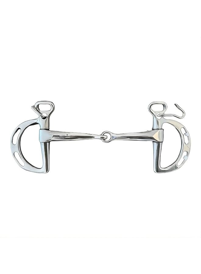 Kimblewick Single Jointed Slotted -18mm