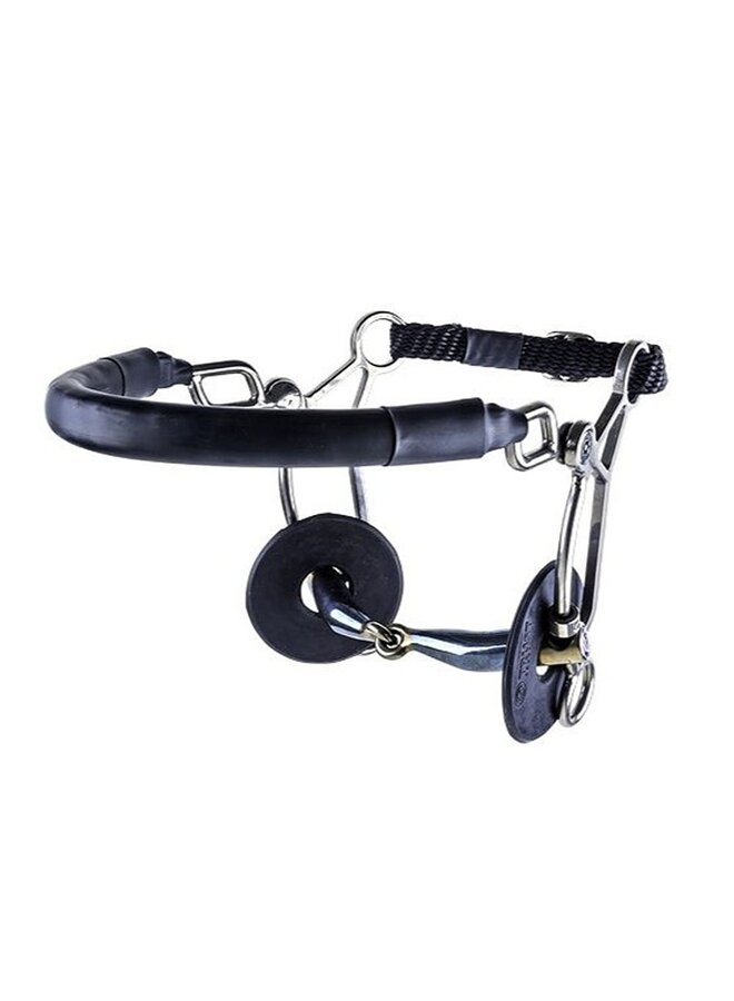 Sweet Iron Hackamore Combi Short Locked - 16mm